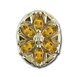 r9527 Citrine Bracelet Slide 